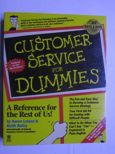 Customer service for - for, dummies