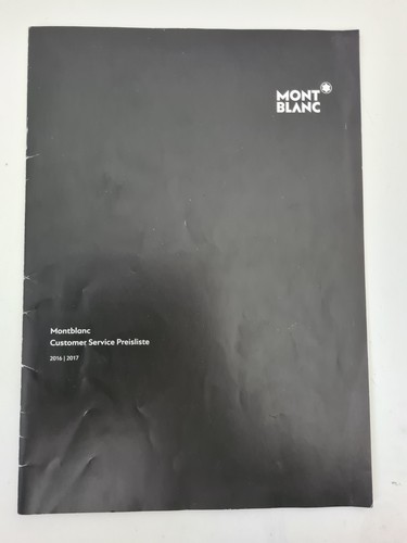 Montblanc customer service - customer,